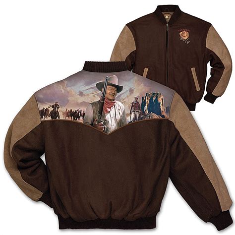 john wayne replica jacket|john wayne style western shirts.